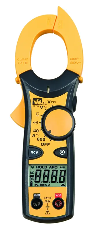 Ideal Industries 61-744 Clamp-Pro 600 Amp Clamp Meter
