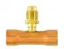 C&D Valve CD8412 Access Tee 1/4 in. Male Flare Fitting On 1/2 in. OD Tube