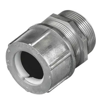 Hubbell Wiring Device-Kellems SHC1057 HWD 1-1/2 Inch Flexible Standard Straight Cord Connector