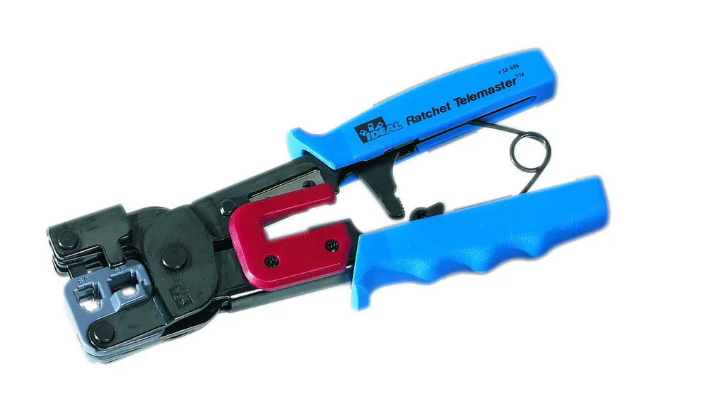 Ideal Industries 30-696 Ratchet Crimp Tool For RJ45 & RJ-11