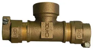 A Y MCDONALD 5120384 74764-22 1 TEE CTS X CTS X FNPT - NL