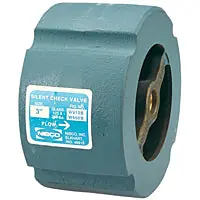 NIBCO NLN10XL Wafer Style Check Valve 8 in Nominal 125 lb Cast Iron Body Buna-N Softgoods