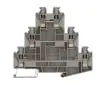 Phoenix Contact 3046703 UT Series Multi-Level Terminal Block Nylon Grey 1000V 36A 24 to 8 AWG 4.33 in. L x 106.3 mm H x 8.2 mm W