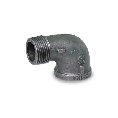 Everflow BMSN0034 3/4 Black Street Elbow 90