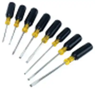Ideal Industries 35-298 Screwdriver Set, 8PC, Cushion Grip