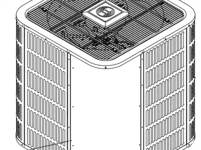 BOSCH BOVA-36HDN1-M15G(8-733-955- BOVA15 IDS Light Heat Pump, Outdoor Unit, 15 SEER, 3 Ton