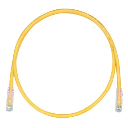 PANDUIT UTPSP25YLY Cu PC Cat6 UTP Cbl YL 25ft EA