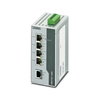 Phoenix Contact 2891064 Industrial Ethernet Switch 10/100 Mbps 5 Ports