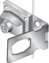 PRO-LOK ELK-111-KA Door Hasp Lock Keyed Alike 2-1/2 x 1-1/2