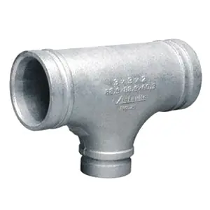 Victaulic FF73025G00 Reducing Tee 25 Hot Dipped Galvanized 8 x 8 x 6 in