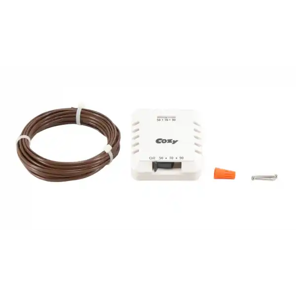 Cozy Heaters 8968 Millivolt Wall Thermostat Kit