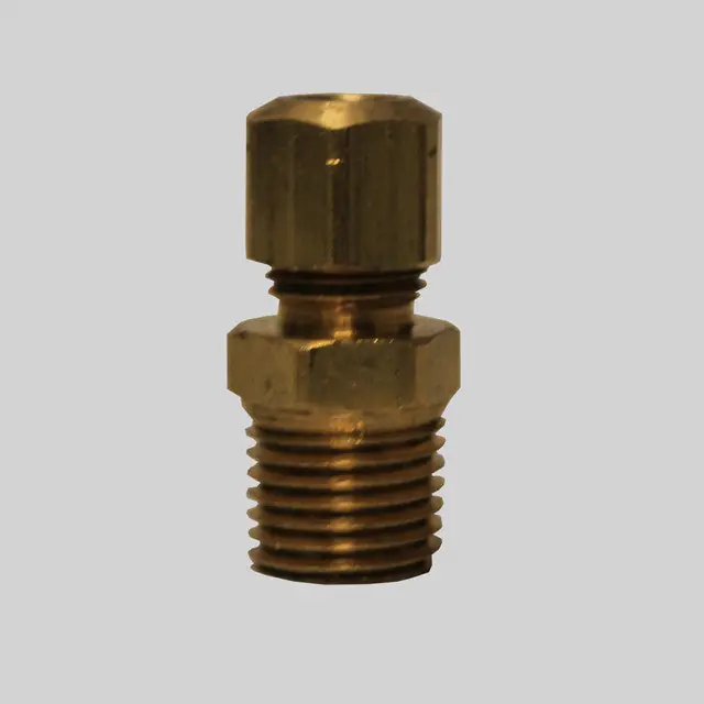 Schneider Electric C-134 1/4 in Compression x 1/4 MPT Adaptor