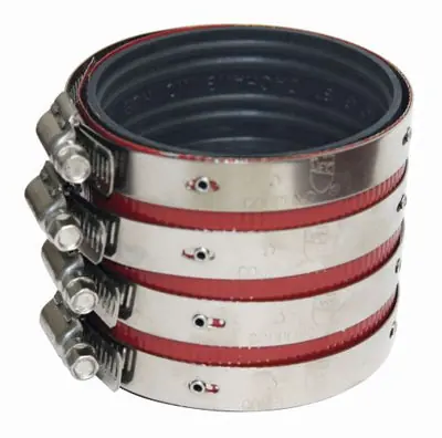 Everflow 1512CS 12 Heavy Duty No Hub Coupling UPC Approved Colored Shield