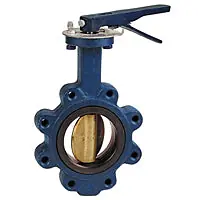 NIBCO NLJ310M N200235 Series 10 in. Cast Iron Lug EPDM Gear Operator Handle Butterfly Valve