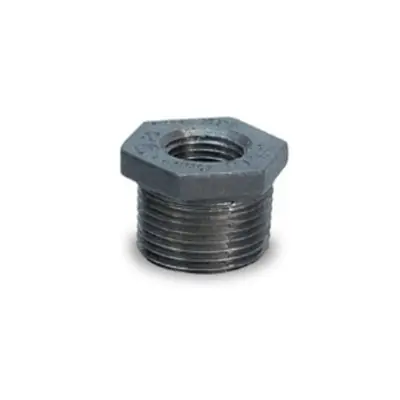 Everflow DIBU1145 Ductile Iron Hex Bushing 1-1/4 X 1