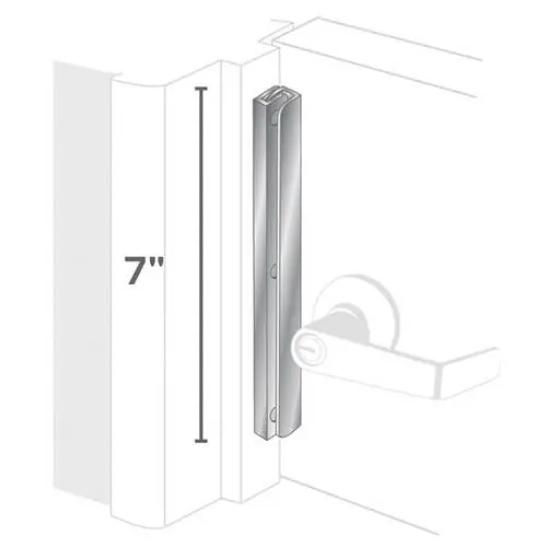 PRO-LOK ELP-100-AL Door Interlocking Latch Protector 7 Length x 5/8 Width Replacement MPN