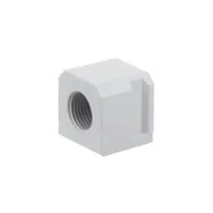 SMC E300-N03-A Piping Adapter For Use With AC25 AC30 3/8 NPT Port