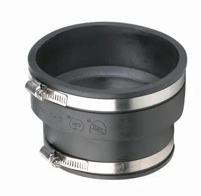 Everflow 4868 6 Clay X 4 PVC/Cast Iron Coupling