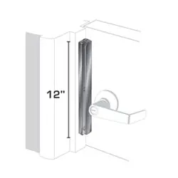 PRO-LOK ELP-110-DU Door Interlocking Latch Protector 12 Length x 5/8 Width Replacement MPN
