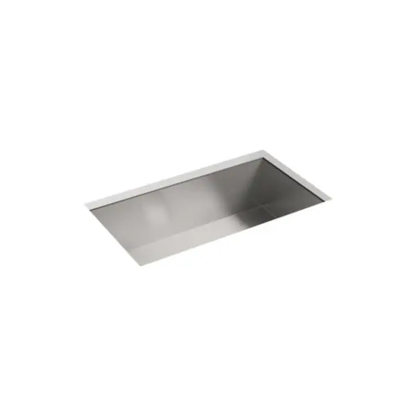 Sterling 20022-NA Ludington 32 x 18-5/16 in. Stainless Steel Single Bowl Undermount Kitchen Sink with SilentShield Sound Dampening