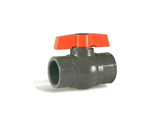 Hayward QV1T125SE 1-1/4 PVC QIC2 Compact Ball Valve w/EPDM o-rings