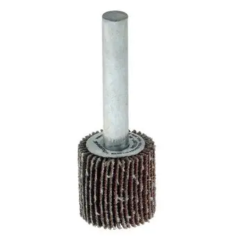 Weiler 30717 Wolverine Mounted Flap Wheel 3/4 in Diameter 80 Grit