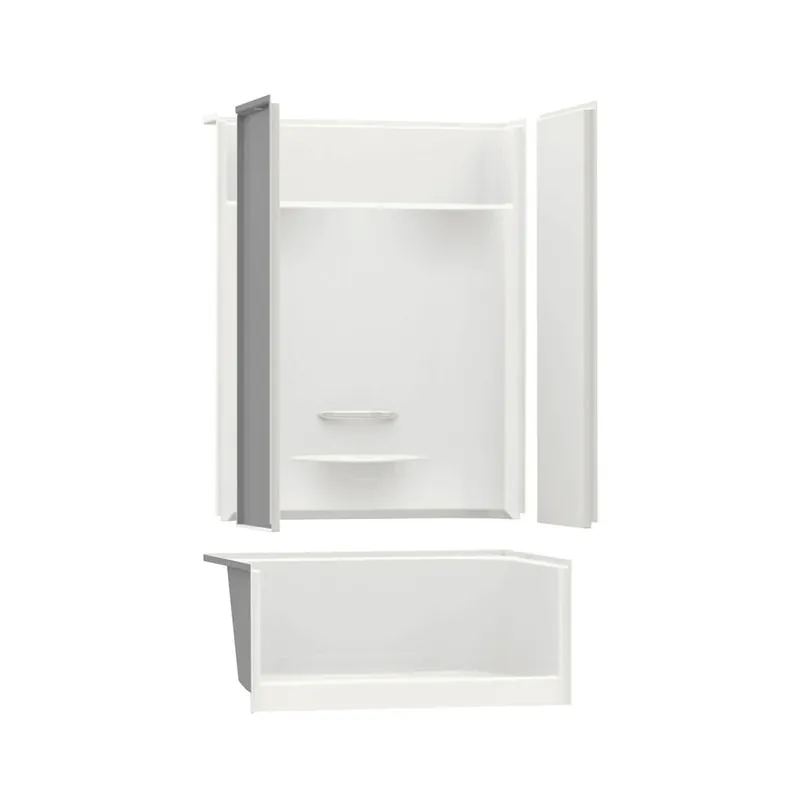 Aker 142030-L-000-002 KDS 3448 Series Alcove Shower Four-Piece Replacement MPN 5227