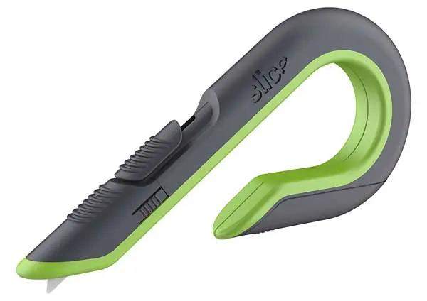 Slice 10503 Auto Retractable Box Cutter in Green