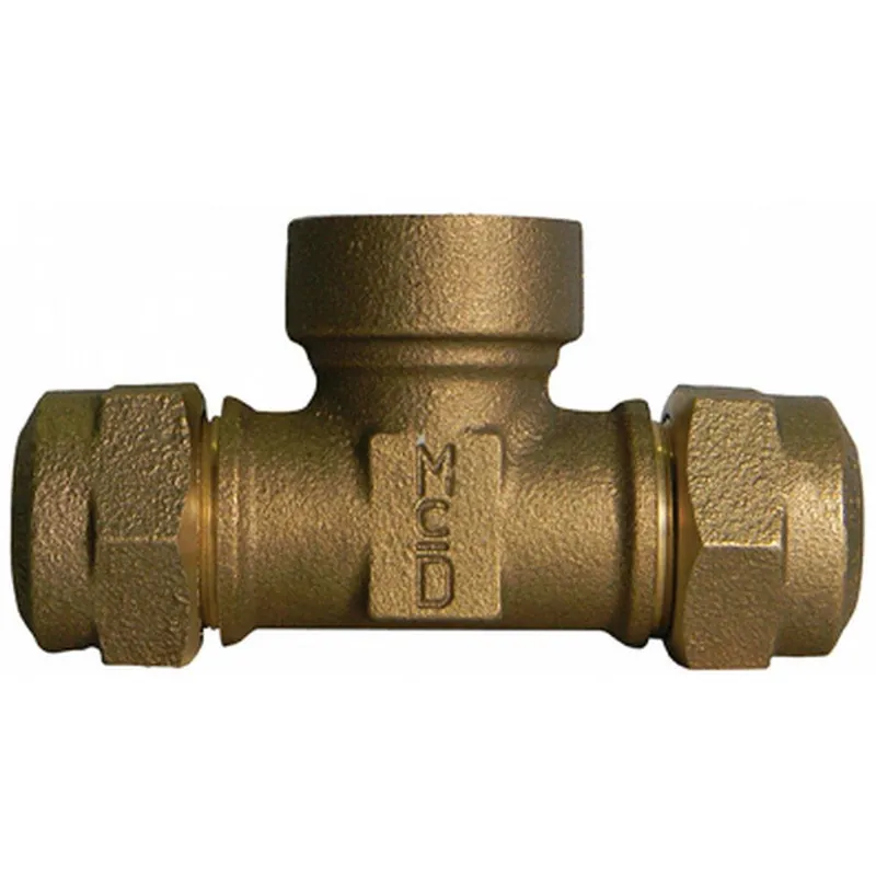 A Y McDonald 5120-389 74764Q 3/4X1 TEE CTS X CTS X FNPT - NL