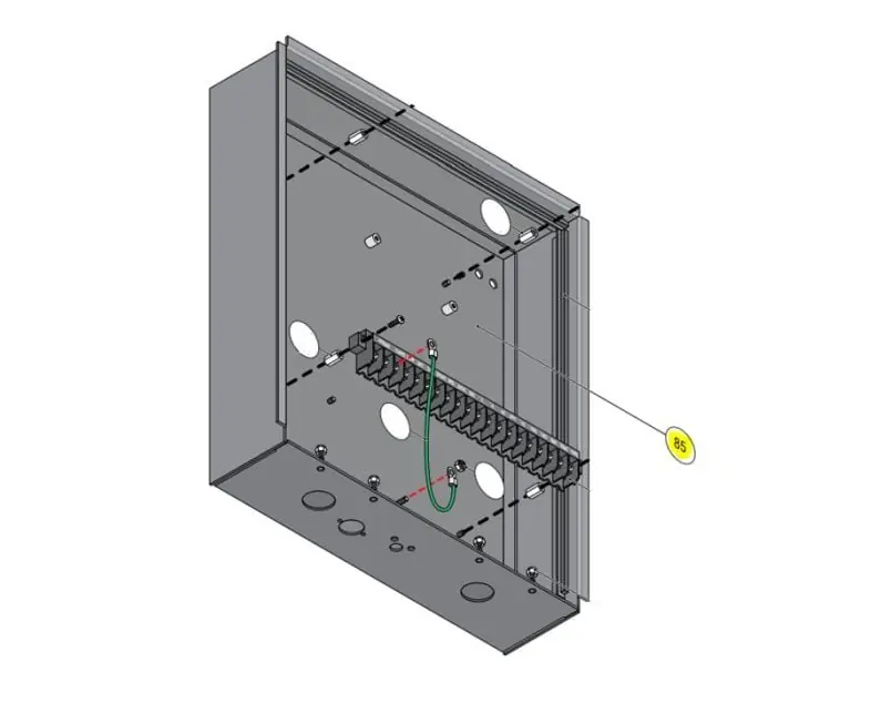 DOOR KING 1814-101 Box Phone Flush Each