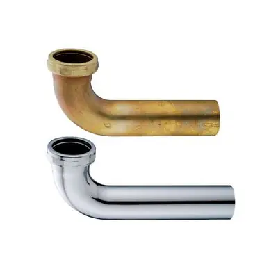 Everflow 21918 1-1/2 x 18 RB Slip Joint Waste Bend