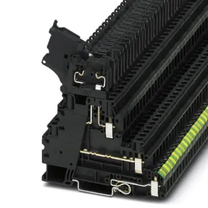 Phoenix Contact 3214320 Fuse Terminal Block Screw Connection 500V 28A 26-10 AWG 6.2mm W Black