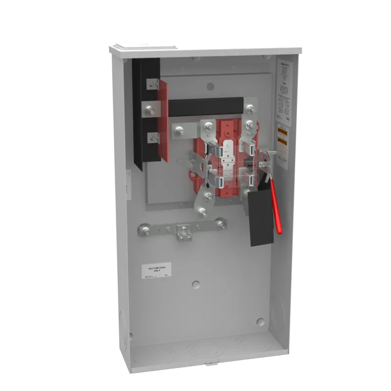 Milbank U3939-X Meter Socket Ringless 320-Amp 600-Volt AC Lever Bypass