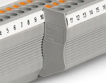Phoenix Contact 3208746 PT Series Feed-Through Terminal Block Grey 1000V 57A 20 to 6 AWG