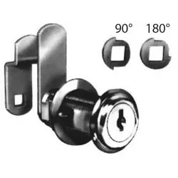 National Cabinet Lock C8073-C413-A-14A Drawer Cam Lock Disc Tumbler 90 Degree Cam Turn Replacement MPN