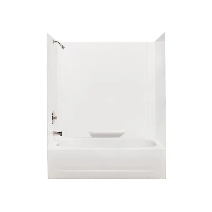 Mustee 350WHT 350 Series DURAWALL Fiberglass Bathtub Walls, 30 x 60