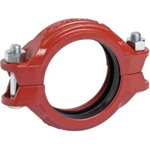Victaulic C120031PS0 Style 31 12 in. Alkyd-Phenolic Primer Grooved Coupling