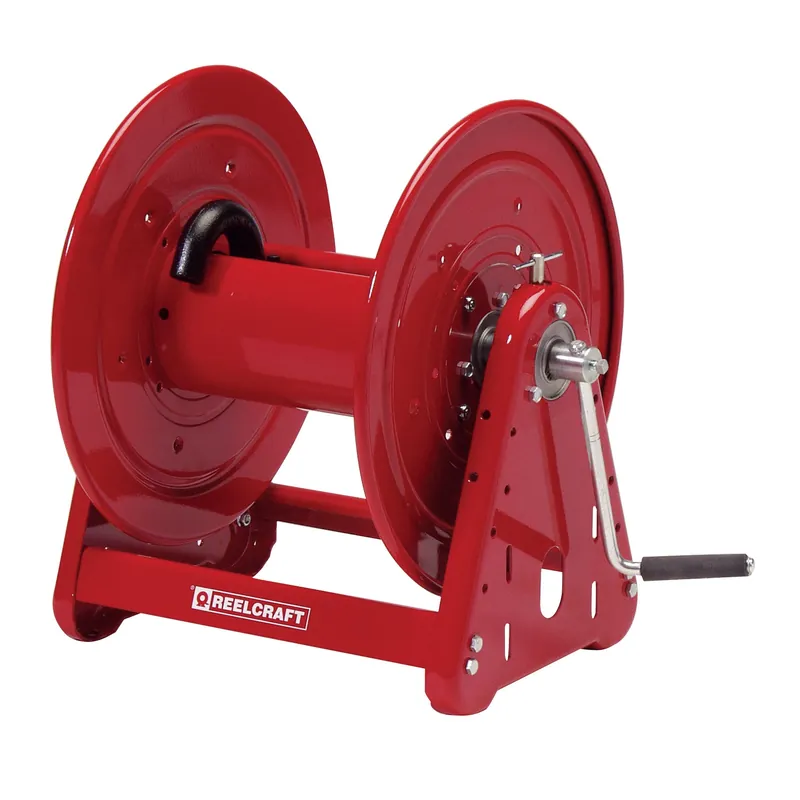 Reelcraft CA38112M Multi-Size Hose Reel - Hand Crank Drive (1/2 NPT Swivel, 1/2 in x 200 ft Standard Hose Capacity) - Replacement MPN CA38112 M