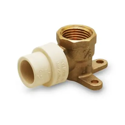 Everflow BRCPD012-NL 1/2 Brass CPVC Drop Ear Elbow Lead Free