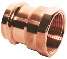 Mueller PF01246 Streamline PRS Copper Press Female Reducing Adapter 3/4 x 3/4