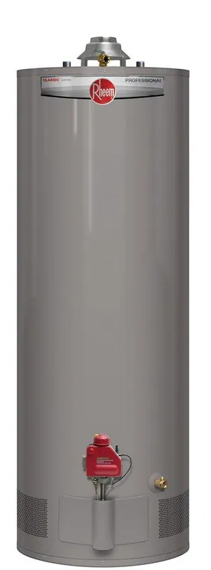 Rheem PROG40-40N-RH62TT Professional Classic 40 Gal Tall 40 MBH Residential Natural Gas Water Heater