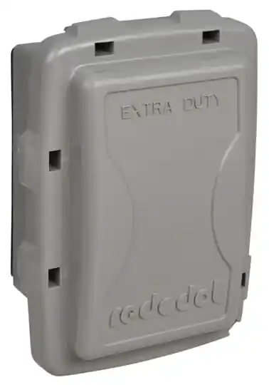 THOMAS & BETTS CKPS-G Single Gang While-in-use Universal Shallow Cover 2-5/32 Internal Depth Gray Non-metallic