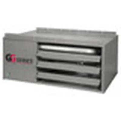 STERLING GG045A1NSA11A GG Series Low-Profile Tubular Gas-Fired Unit Heater, 1/20 HP, 45 MBH