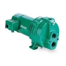 HYDROMATIC HJ50D HJ Series Cast Iron Convertible Jet Pump 115/230 Volt 1/2 HP