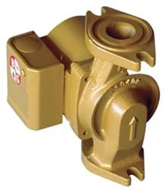 Bell & Gossett 103252LF(NBF22) NBF Series Bronze Wet Rotor Circulator, Lead-Free, Single-Speed, 115 Volts, 0.80 F.L. Amps, 2940 RPM