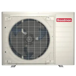 Goodman GSZS602410 SD 2 Ton Up to 17.2 SEER2 Up to 8.5 HSPF2 Side Discharge Heat Pump