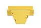 Panduit FRVT6X4LYL FiberRunner Vertical Tee 90 6x4 Replacement MPN