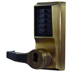 KABA LL1021S-05-41 Mechanical Pushbutton Lock Heavy Duty Left Hand LFIC Schlage 1/2 Cylindrical Throw Latch