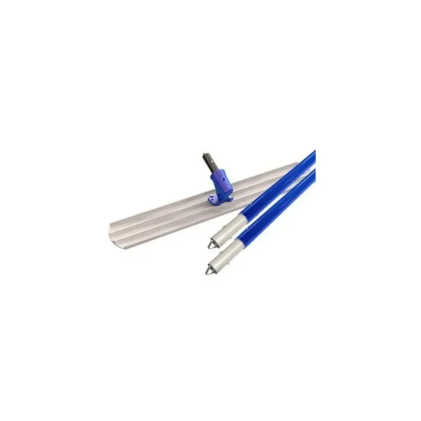 Bon 22-340 48 Round End Bull Float with Wormgear Bracket & 2 Handles