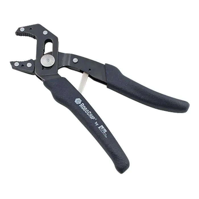 Ideal Industries 35-450 RoboGrip Plier Steel Jaw Curved Jaw Surface 7 in OAL
